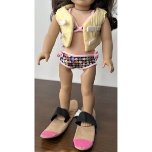 Beach Water Skiing Doll Outfit Pottery Barn Kids 18" Clothes Bathing Suit Swim
